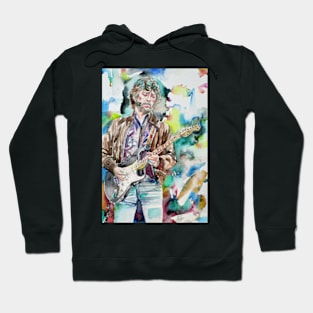 ERIC CLAPTON watercolor portrait .1 Hoodie